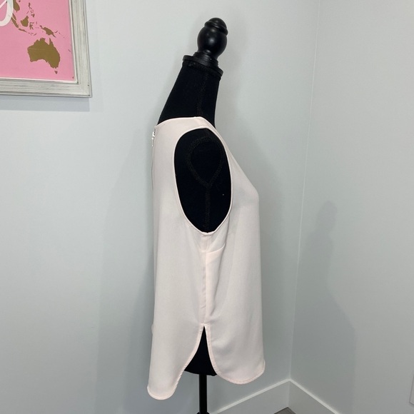 Forever21 Light Blush Sleeveless Blouse - Picture 2 of 4